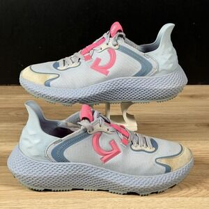 G/FORE MG4X2 Golf Shoes Womens Size 9 Sky Blue Pink Knit Mesh Spikeless